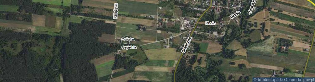 Zdjęcie satelitarne Królewska ul.